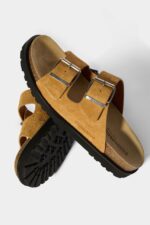 Dsquared2 Iconic Sonny Flat Sandals D2 BEIGE - Image 5