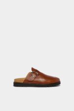Dsquared2 Iconic Sonny Mule Clogs BLACK/BROWN
