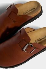 Dsquared2 Iconic Sonny Mule Clogs BLACK/BROWN - Image 4