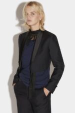 Dsquared2 Iconic Spencer Crop Jacket - Image 4