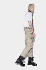 Dsquared2 Iconic Splatter Cargo Trousers - Image 3
