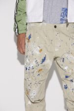Dsquared2 Iconic Splatter Skipper Trousers - Image 3