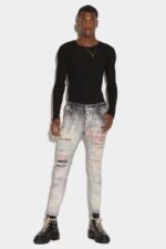 Dsquared2 Iconic Squat Wash Skater Jeans - Image 3