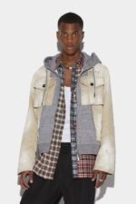Dsquared2 Iconic Stamped Hybrid Jacket