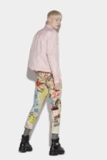 Dsquared2 Iconic Street Art Hockney Trousers - Image 2
