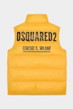 Dsquared2 Iconic SUNNY YELLOW DS2 Kids Vest - Image 2