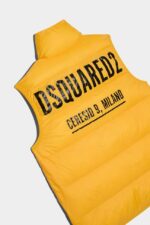 Dsquared2 Iconic SUNNY YELLOW DS2 Kids Vest - Image 4
