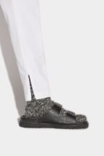 Dsquared2 Iconic Super Light New Dan Trousers WHITE - Image 5