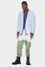 Dsquared2 Iconic Super Relax Blazer WHITE/LIGHT BLUE