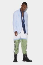 Dsquared2 Iconic Super Relax Blazer WHITE/LIGHT BLUE - Image 3