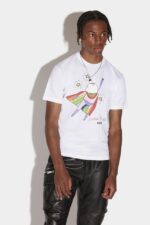 Dsquared2 Iconic Superainbow Cool T-Shirt - Image 3