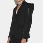 Dsquared2 Iconic Tech Tag Hooded Blazer