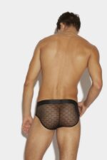 Dsquared2 Iconic The Round Up Brief D2 BLACK - Image 2