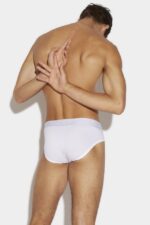 Dsquared2 Iconic The Round Up Jockstrap D2 WHITE - Image 2