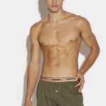 Dsquared2 Iconic The Round Up Trunk D2 GREEN