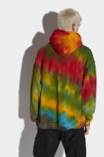 Dsquared2 Iconic Tie-Dye Reverse Dsq2 Hoodie - Image 2