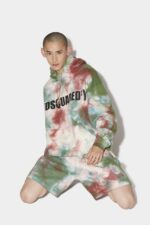 Dsquared2 Iconic Tie-Dye Sweatshirt D2 FANTASY