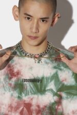 Dsquared2 Iconic Tie-Dye T-Shirt FANTASY D2 - Image 3