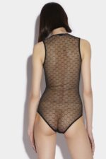 Dsquared2 Iconic Tulle D2 Bodysuit - Image 2