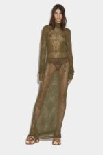 Dsquared2 Iconic Turtleneck Longsleeve Dress - Image 3