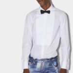 Dsquared2 Iconic Tuxedo Slim Shirt