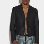 Dsquared2 Iconic Twin Set Crop Blazer
