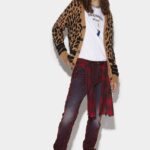 Dsquared2 Iconic Velvet Wash Cool Guy Jeans SALMON/BORDEAUX