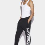 Dsquared2 Iconic Vertical Logo Jogger Pants