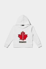 Dsquared2 Iconic WHITE/BLACK D2Kids Sport Edtn.05 Hoodie