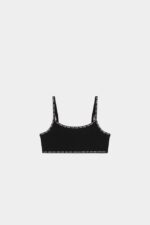 Dsquared2 Iconic WHITE/BLACK DS2 Kids Sports Bra