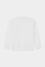 Dsquared2 Iconic WHITE/BLACK DS2 Kids Sweatshirt - Image 2