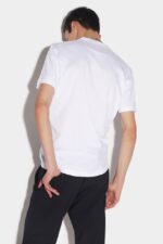 Dsquared2 Iconic WHITE/BLACK Mini Logo Ceresio 9 T-Shirt D2 - Image 2