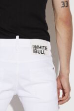 Dsquared2 Iconic White Bull Skater Denim Jeans - Image 4