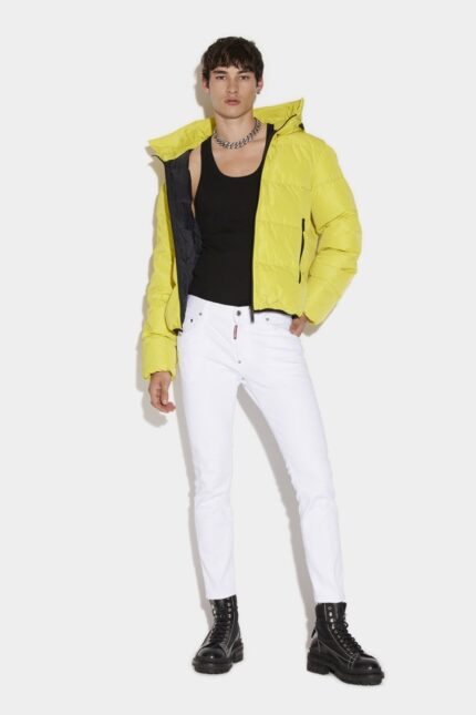 Dsquared2 Iconic White Bull Skater Denim Jeans