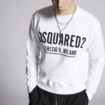 Dsquared2 Iconic WHITE Ceresio 9 Cool Sweater
