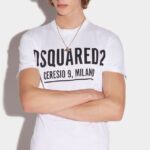 Dsquared2 Iconic WHITE Ceresio 9 Cool T-Shirt