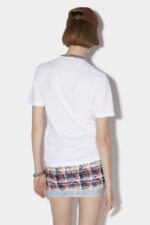 Dsquared2 Iconic WHITE Ceresio 9 Renny T-Shirt - Image 2