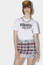 Dsquared2 Iconic WHITE Ceresio 9 Renny T-Shirt