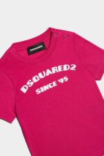 Dsquared2 Iconic WHITE D2 Kids T-Shirt - Image 3