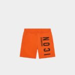 Dsquared2 Iconic WHITE D2Kids Icon Sweatshorts