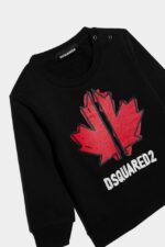 Dsquared2 Iconic WHITE DS2 Kids Sweatshirt - Image 3