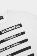 Dsquared2 Iconic WHITE DS2 Kids T-Shirt - Image 4