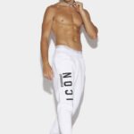 Dsquared2 Iconic WHITE Icon Ski Joggers