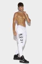 Dsquared2 Iconic WHITE Icon Ski Joggers