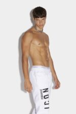 Dsquared2 Iconic WHITE Icon Ski Joggers - Image 3