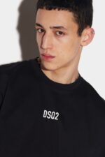 Dsquared2 Iconic WHITE Mini Dsq2 Box T-Shirt - Image 3