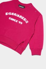 Dsquared2 Iconic WHITE/MINNIE PINK DS2 Kids Sweatshirt - Image 4