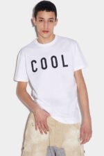 Dsquared2 Iconic WHITE/RED Cool T-Shirt