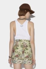 Dsquared2 Iconic Zip&Button Mini Skirt - Image 2