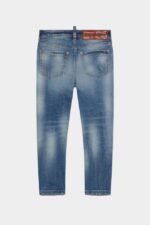 Dsquared2 Kids BLUE Denim Jeans - Image 2